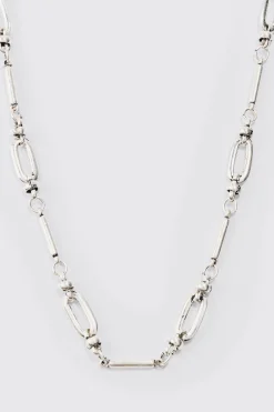 boohooMAN Chain Link Detail Necklace | UK| Jewellery & Watches