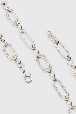 boohooMAN Chain Link Necklace In | UK| Jewellery & Watches