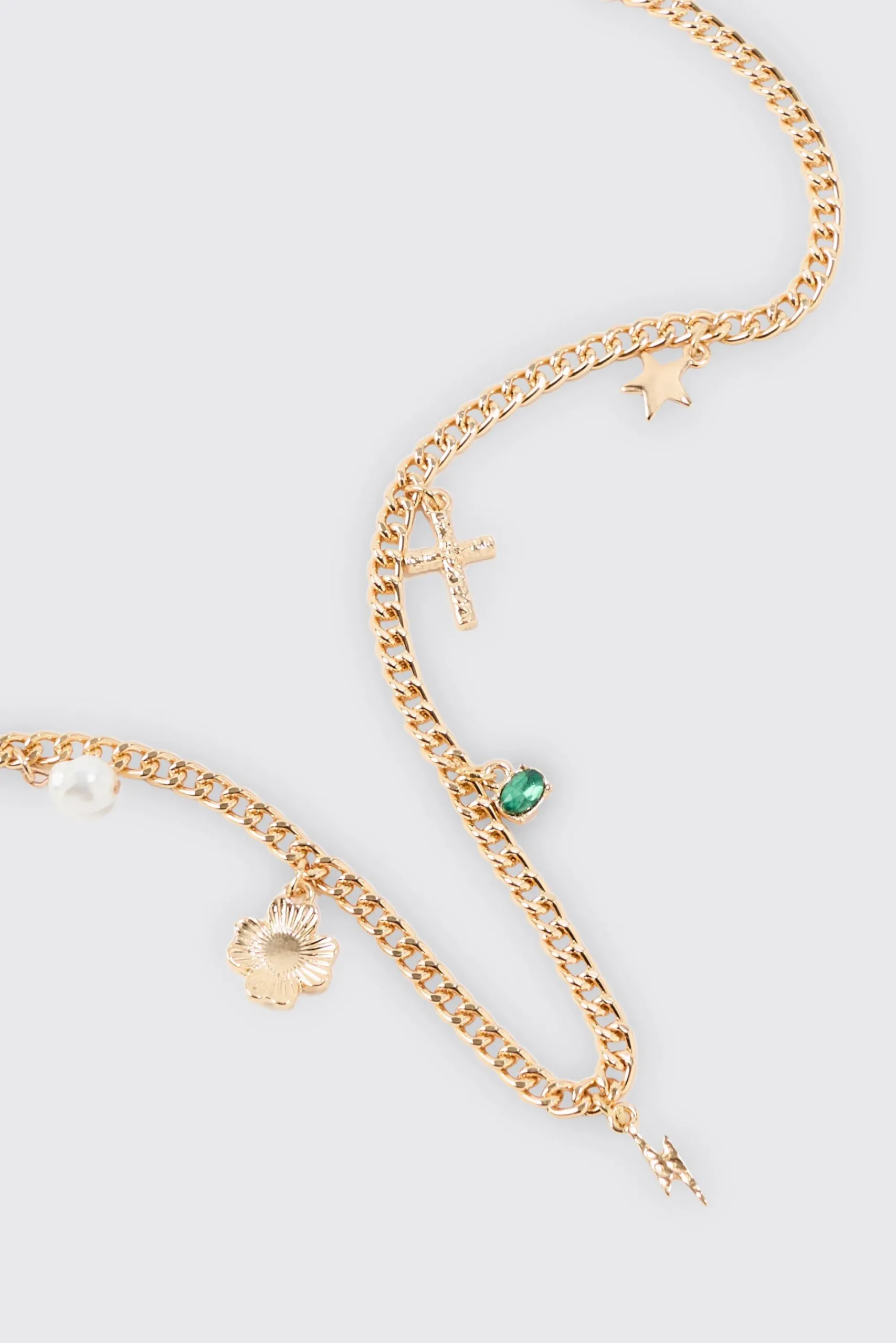 boohooMAN Chain Pendant Necklace In | UK| Jewellery & Watches