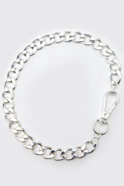 boohooMAN Chunky Chain Clip Necklace | UK| Jewellery & Watches