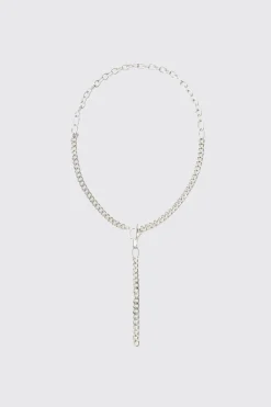 boohooMAN Chunky Chain Link Necklace In | UK| Jewellery & Watches