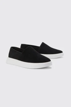 boohooMAN Chunky Faux Suede Loafer | UK| Smart Shoes