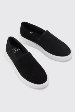 boohooMAN Chunky Faux Suede Loafer | UK| Smart Shoes