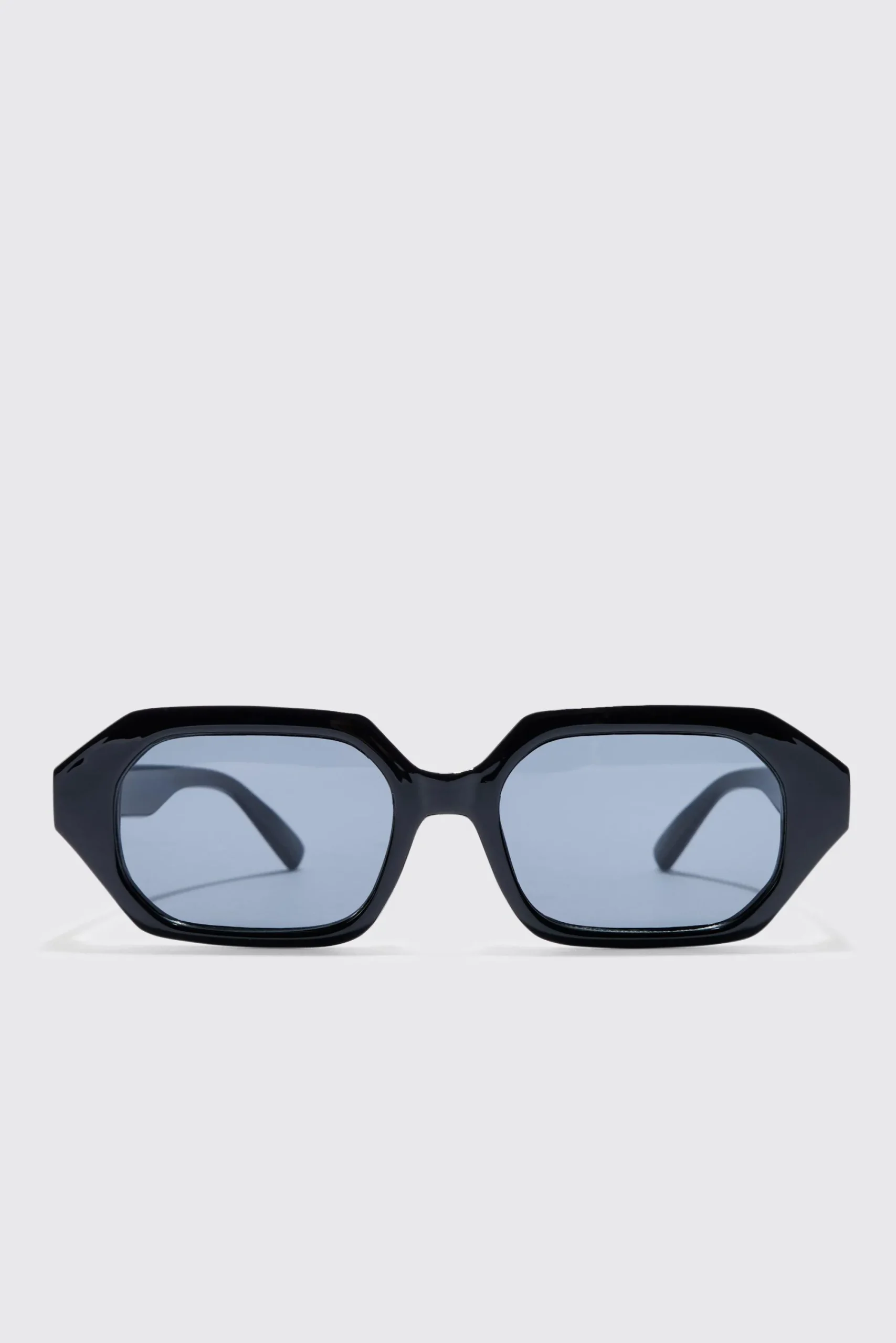 boohooMAN Chunky Hexagonal Sunglasses In | UK| Sunglasses