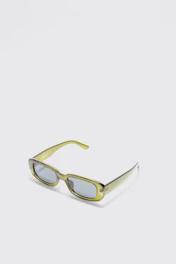 boohooMAN Chunky Smoke Lens Sunglasses In | UK| Sunglasses
