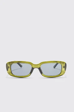 boohooMAN Chunky Smoke Lens Sunglasses In | UK| Sunglasses