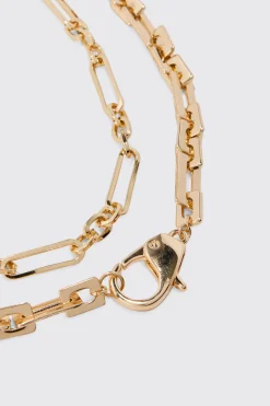 boohooMAN Clip Detail Chain Necklace | UK| Jewellery & Watches