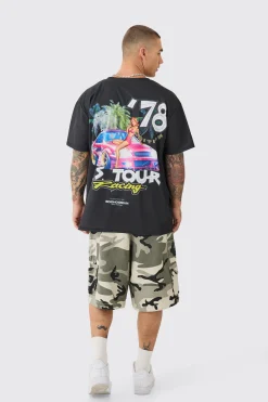 boohooMAN Collarless Mesh Back Print Shirt | UK| Shirts