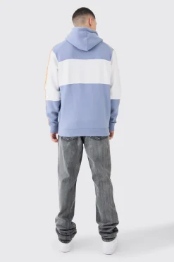 boohooMAN Colour Block Man Tape Hoodie | UK| Hoodies & Sweatshirts