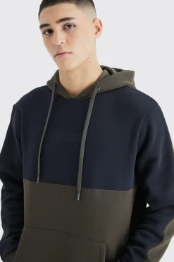 boohooMAN Colour Block Official Hoodie | UK| Hoodies & Sweatshirts