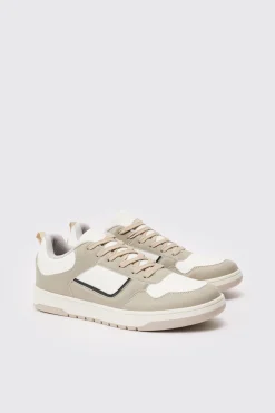 boohooMAN Contrast Chunky Trainer In | UK| Trainers & Hi-Tops