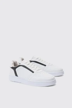 boohooMAN Contrast Panel Chunky Trainers In | UK| Trainers & Hi-Tops