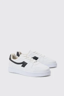 boohooMAN Contrast Panel Chunky Trainers In | UK| Trainers & Hi-Tops|Shirts
