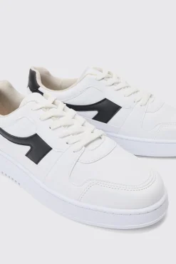 boohooMAN Contrast Panel Chunky Trainers In | UK| Trainers & Hi-Tops|Shirts