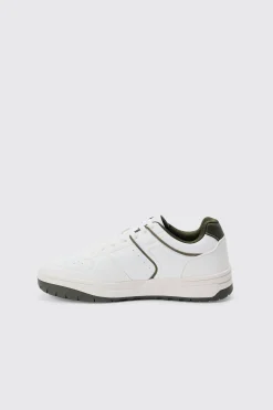boohooMAN Contrast Piping Chunky Trainer In | UK| Trainers & Hi-Tops