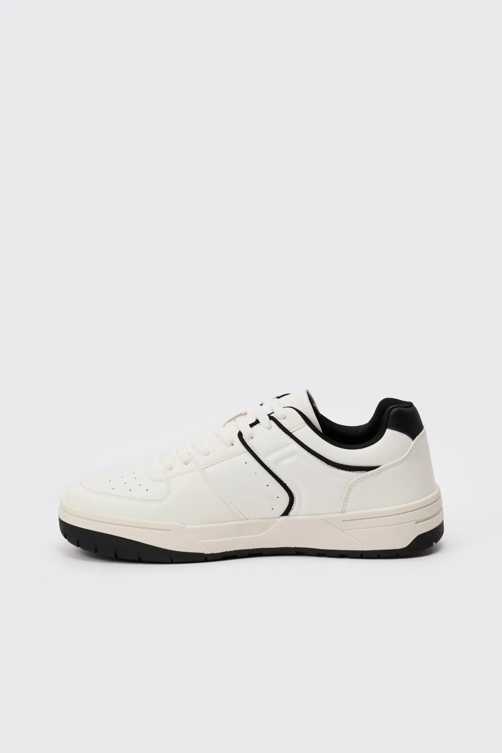 boohooMAN Contrast Piping Chunky Trainer In | UK| Trainers & Hi-Tops