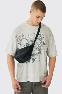 boohooMAN Cord Cross Body Sling Bag In | UK| Bags & Wallets