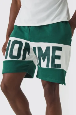 boohooMAN Core Fit Cropped T-shirt & Short Set | UK| Sets & Co-Ords|Tracksuits