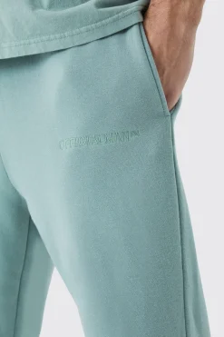 boohooMAN Core Fit Official Washed Jogger | UK| Joggers