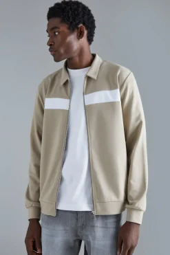 boohooMAN Core Interlock Harrington | UK| Coats & Jackets