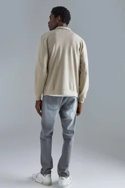 boohooMAN Core Interlock Harrington | UK| Coats & Jackets