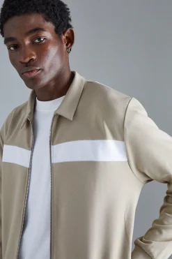 boohooMAN Core Interlock Harrington | UK| Coats & Jackets