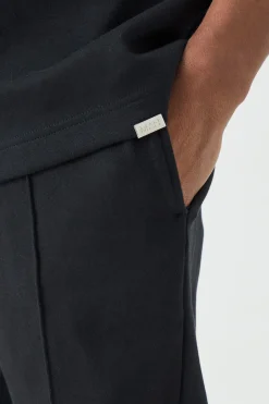 boohooMAN Core Revere Polo & Taper Jogger Interlock Set | UK| Tracksuits