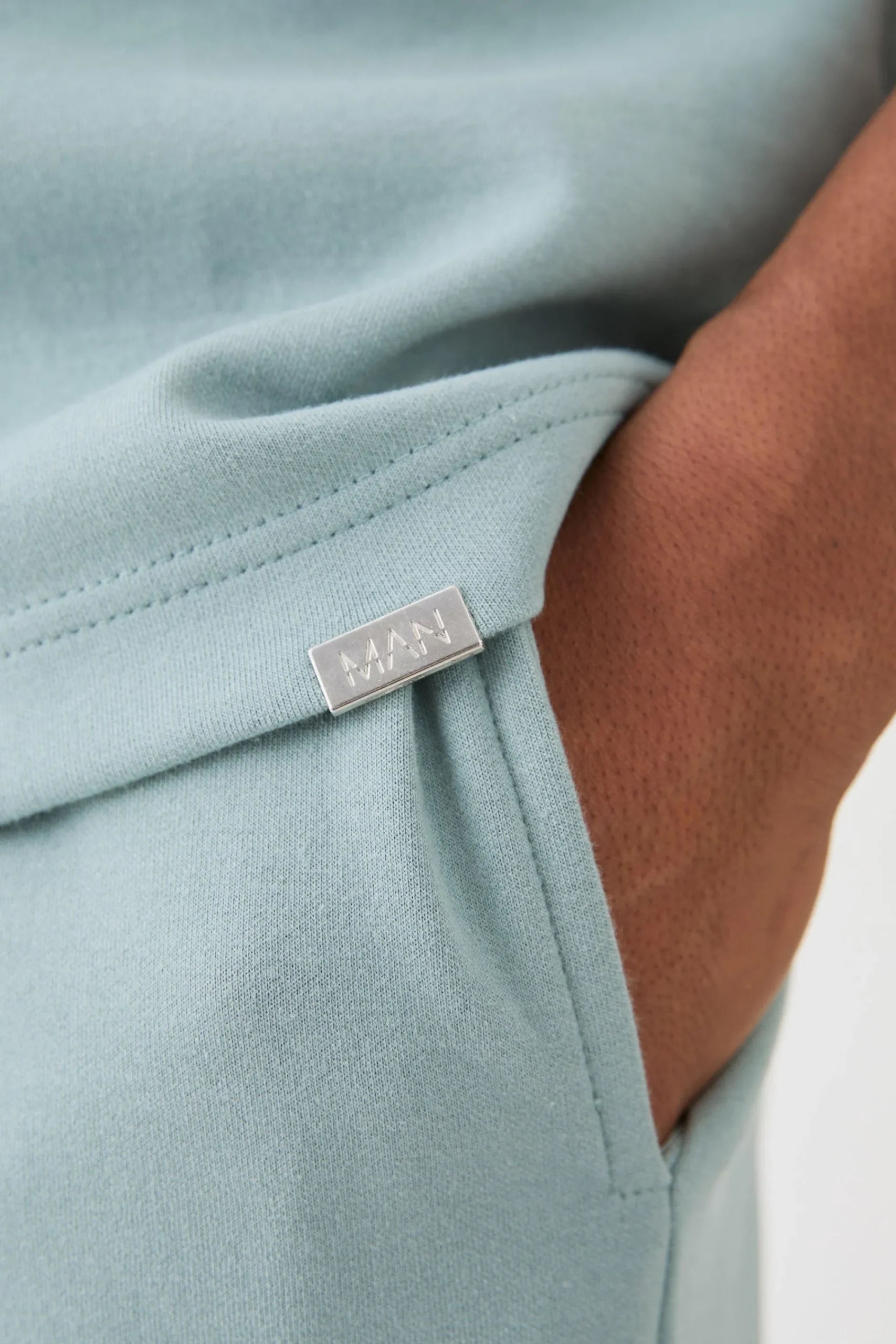 boohooMAN Core T-shirt & Short Interlock Set | UK| Sets & Co-Ords|Tracksuits