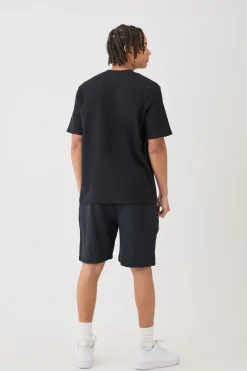 Core Waffle T-shirt | UK^boohooMAN Best