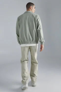 boohooMAN Crinkle Harrington | UK| Coats & Jackets