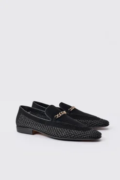 boohooMAN Crochet Loafer | UK| Smart Shoes