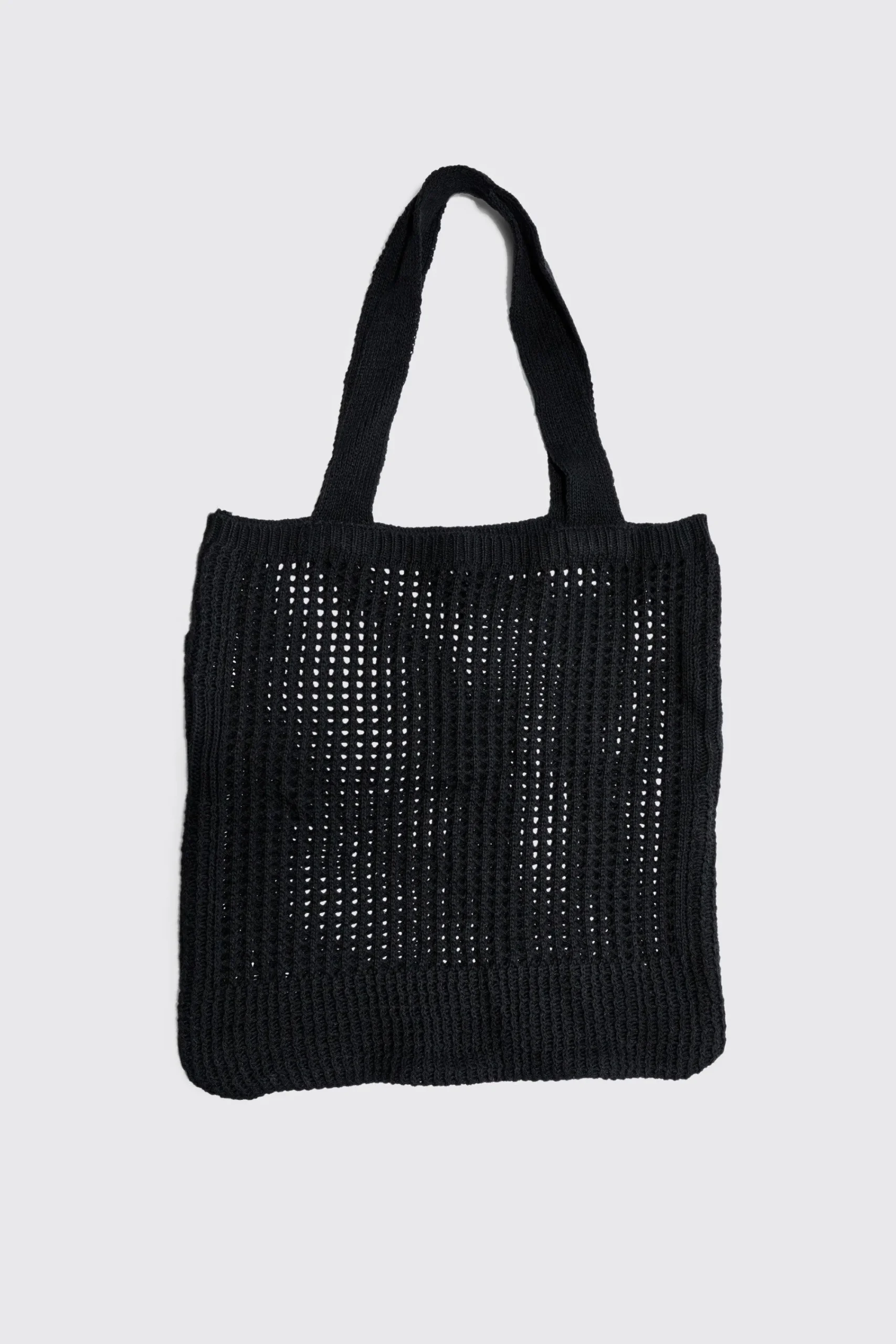 boohooMAN Crochet Tote Bag In | UK| Bags & Wallets