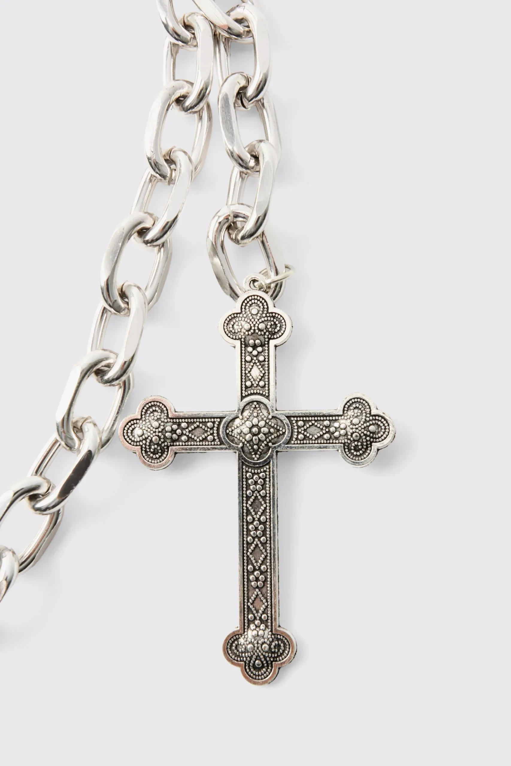 boohooMAN Cross Skull Jean Chain In | UK| Belts|Jewellery & Watches