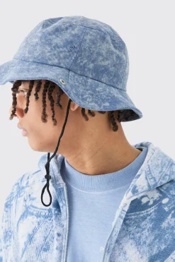 boohooMAN Denim Bucket Hat In | UK| Hats & Caps