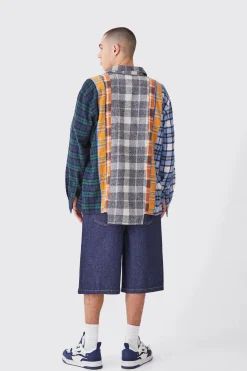 boohooMAN Denim Jorts In | UK| Shorts