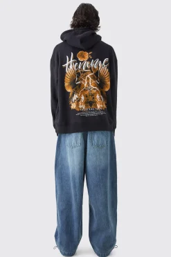 boohooMAN Denim Parachute Jean | UK| Trousers|Jeans