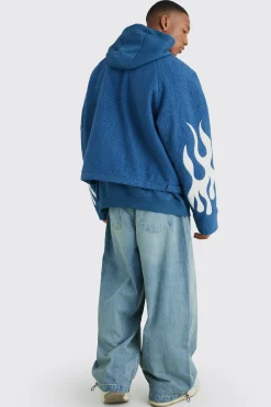 boohooMAN Denim Parachute Jean | UK| Trousers|Jeans