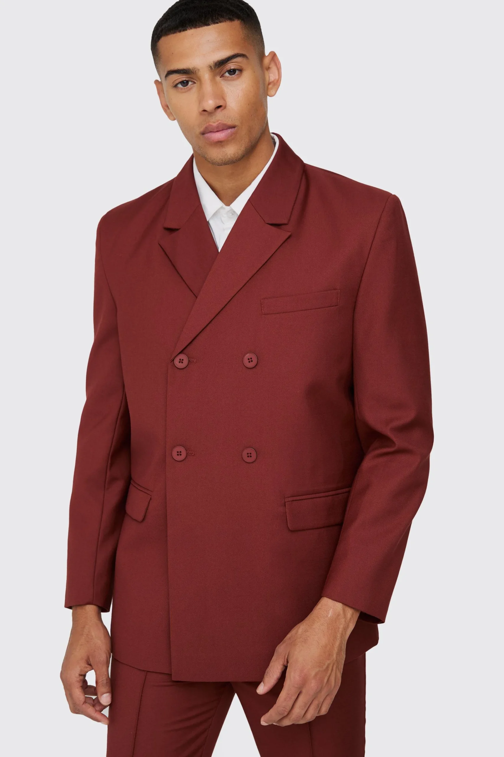 boohooMAN Double Breasted Blazer | UK| Suits & Tailoring|Sets & Co-Ords