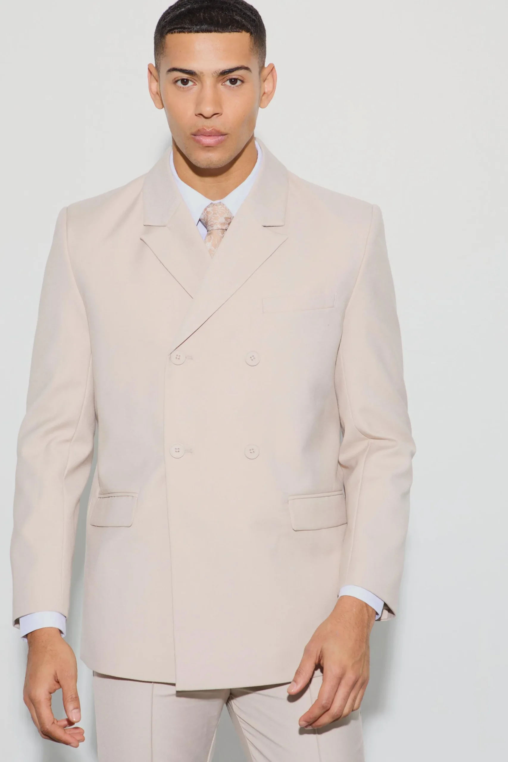 boohooMAN Double Breasted Blazer | UK| Suits & Tailoring