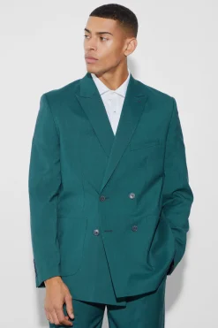 boohooMAN Double Breasted Relaxed Fit Blazer | UK| Suits & Tailoring