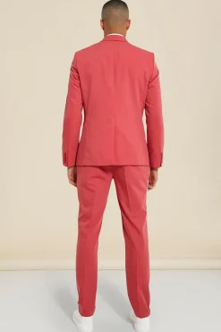 boohooMAN Double Breasted Slim Piping Suit Jacket | UK| Suits & Tailoring