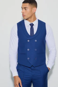boohooMAN Double Breasted Waistcoat | UK| Suits & Tailoring
