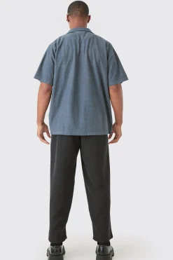 boohooMAN Drawcord Waist Oversized Skate Trousers | UK| Suits & Tailoring|Trousers