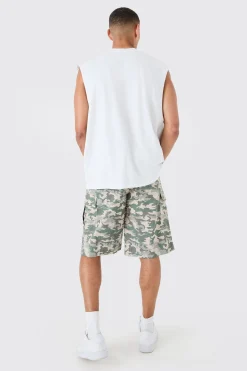 Drop Armhole Extended Neck Tank | UK^boohooMAN Outlet