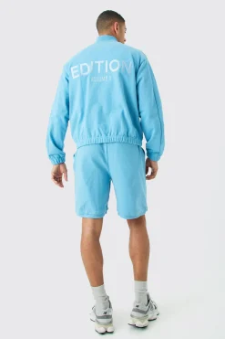 boohooMAN EDITION Oversized Boxy Heavyweight Bomber Jacket | UK| Coats & Jackets