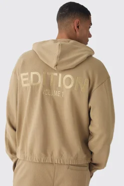 boohooMAN EDITION Oversized Boxy Heavyweight Hoodie | UK| Hoodies & Sweatshirts