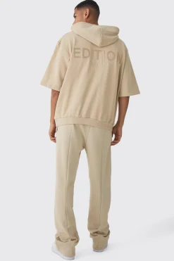 boohooMAN EDITION Oversized Heavyweight Short Sleeve Hoodie | UK| Hoodies & Sweatshirts