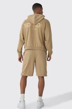 boohooMAN EDITION Oversized Heavyweight Zip Hem Shorts | UK| Shorts