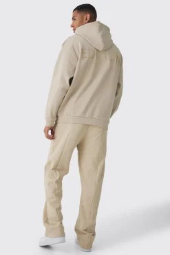 boohooMAN EDITION Oversized Heavyweight Ribbed Hoodie | UK| Hoodies & Sweatshirts