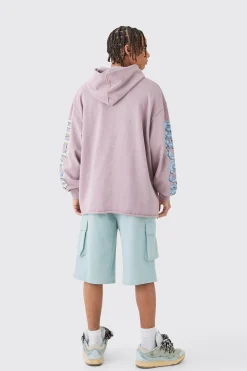 boohooMAN Elasticated Relaxed Technical Stretch Short With Branding | UK| Shorts